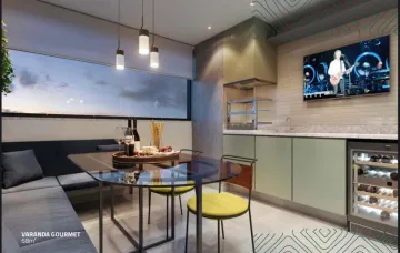 imagem 4 - Apartamento com 02 dormitórios e varanda gourmet - Nações Timburi imagem 4 - Apartamento com 02 dormitórios e varanda gourmet - Nações Timburi