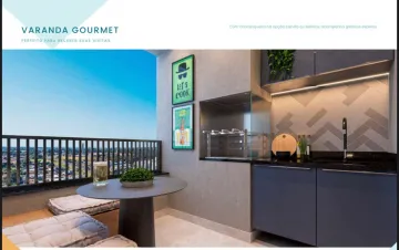 Lindo apartamento com varanda gourmet- Inside