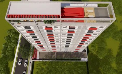 imagem 1 - Apartamento - 01 dormitório - EDIFÍCIO RED imagem 1 - Apartamento - 01 dormitório - EDIFÍCIO RED