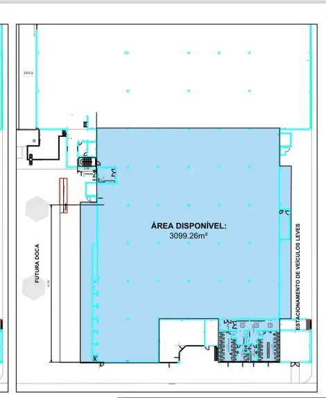 Bauru Distrito Industrial Domingos Biancardi Galpao Locacao R$ 60.000,00 1 Dormitorio 10 Vagas 